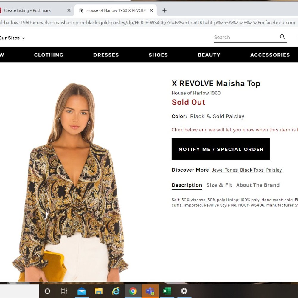 House Of Harlow x Revolve Maisha Top